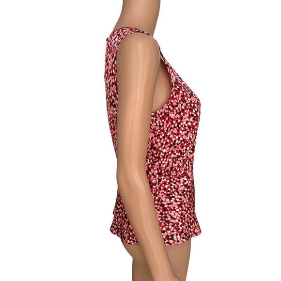 Talbot’s women’s babydoll blouse Valentine’s Day side zipper size 6 - Picture 2 of 7